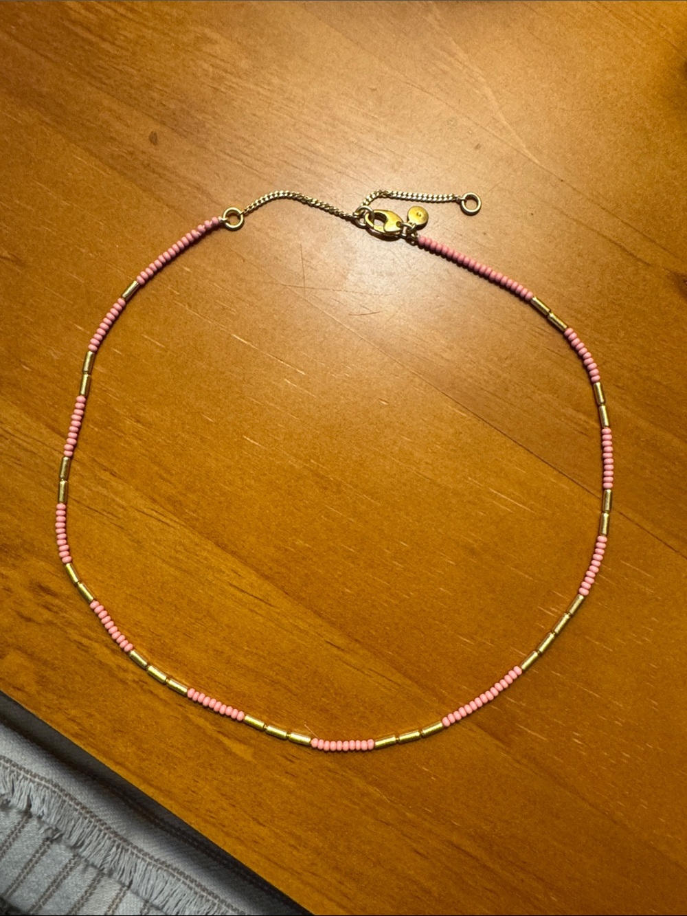 Madewell Beaded Gold-Accent Necklace - Women Jewelry